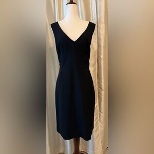 Trina Turk Classic Black Sheath  Dress Size 14 EUC